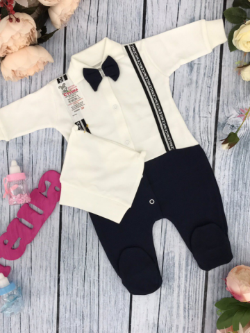 Купить оптом 207. Комбинезон ясельный с шапкой,100% хлопок интерлок в Братске